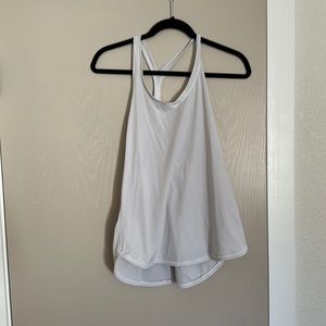 Lululemon running top. Medium. Mesh back detail, really good used condition.